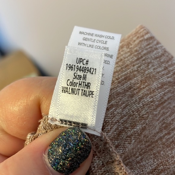 Cuddl Duds Heather Walnut Taupe Super Soft Longline Button Front Cardigan size M - Picture 6 of 16